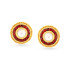 22KT GOLD STUD EARRINGS