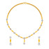 22KT GOLD NECKWEAR EARRINGS SET