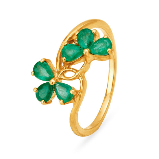 ROWENA EMERALD RING