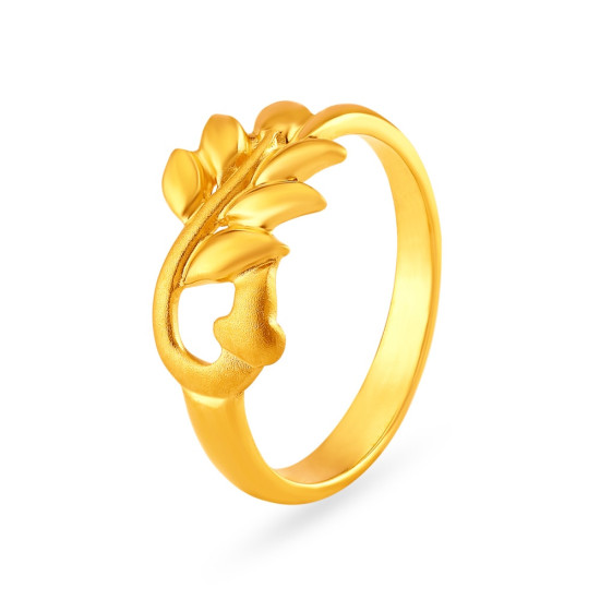 YELLOW GOLD FINGER RING